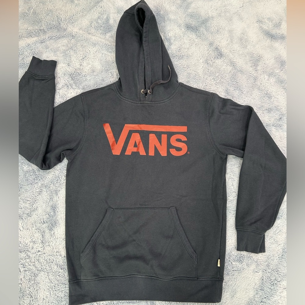 VANS navy blue hoodie- sweater, Small